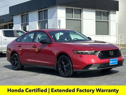 Certified 2025 Honda Accord SE
