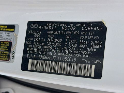 Used 2020 Hyundai Palisade SEL AWD/4WD image 41
