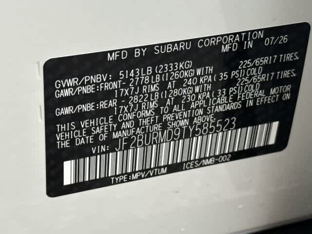 New 2026 Subaru Outback Wilderness AWD/4WD image 34