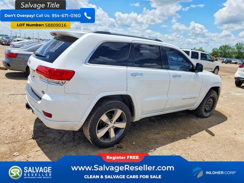 Used 2014 Jeep Grand Cherokee Overland AWD/4WD image 4