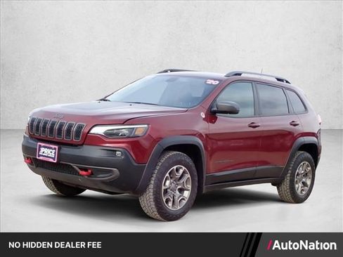Used 2020 Jeep Cherokee Trailhawk w/ Cold Weather Group AWD/4WD image 1