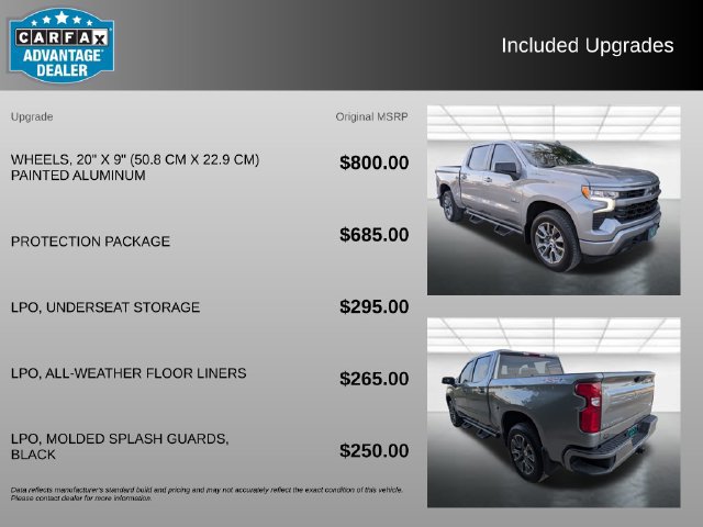 Used 2025 Chevrolet Silverado 1500 RST w/ Protection Package AWD/4WD image 3