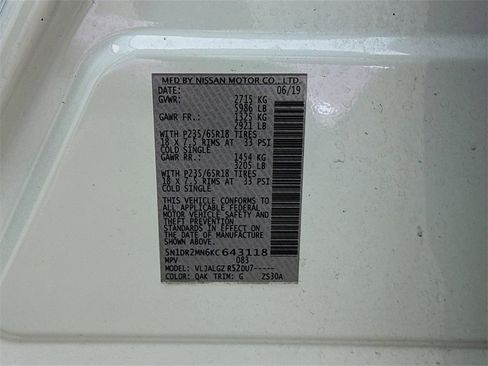 Used 2019 Nissan Pathfinder SL image 34