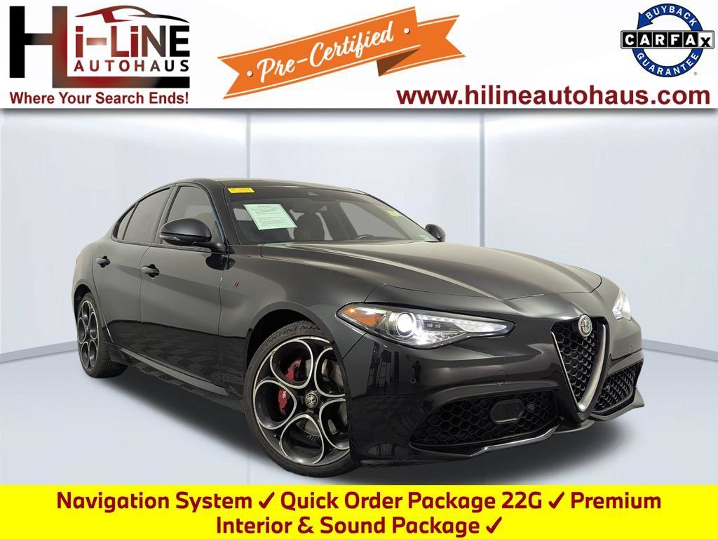 Used 2022 Alfa Romeo Giulia Ti AWD/4WD 360° Tour