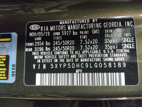 Used 2020 Kia Telluride SX w/ SX Prestige Package AWD/4WD image 33