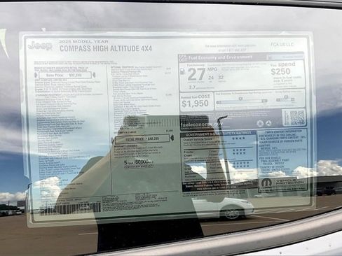 New 2025 Jeep Compass Limited w/ High Altitude Package image 21