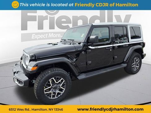 New 2026 Jeep Wrangler Unlimited Sahara w/ Whitecap Package AWD/4WD image 1