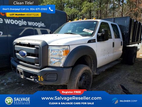 Used 2016 Ford F450 XL w/ Snow Plow Prep Package image 1