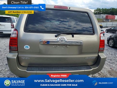 Used 2006 Toyota 4Runner 4WD image 8