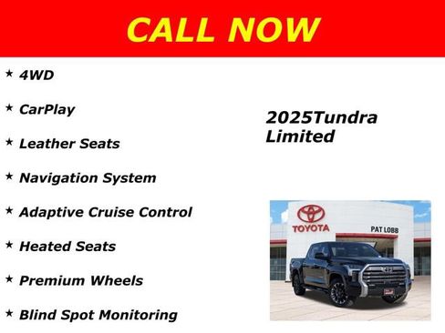 Used 2025 Toyota Tundra Limited AWD/4WD image 38