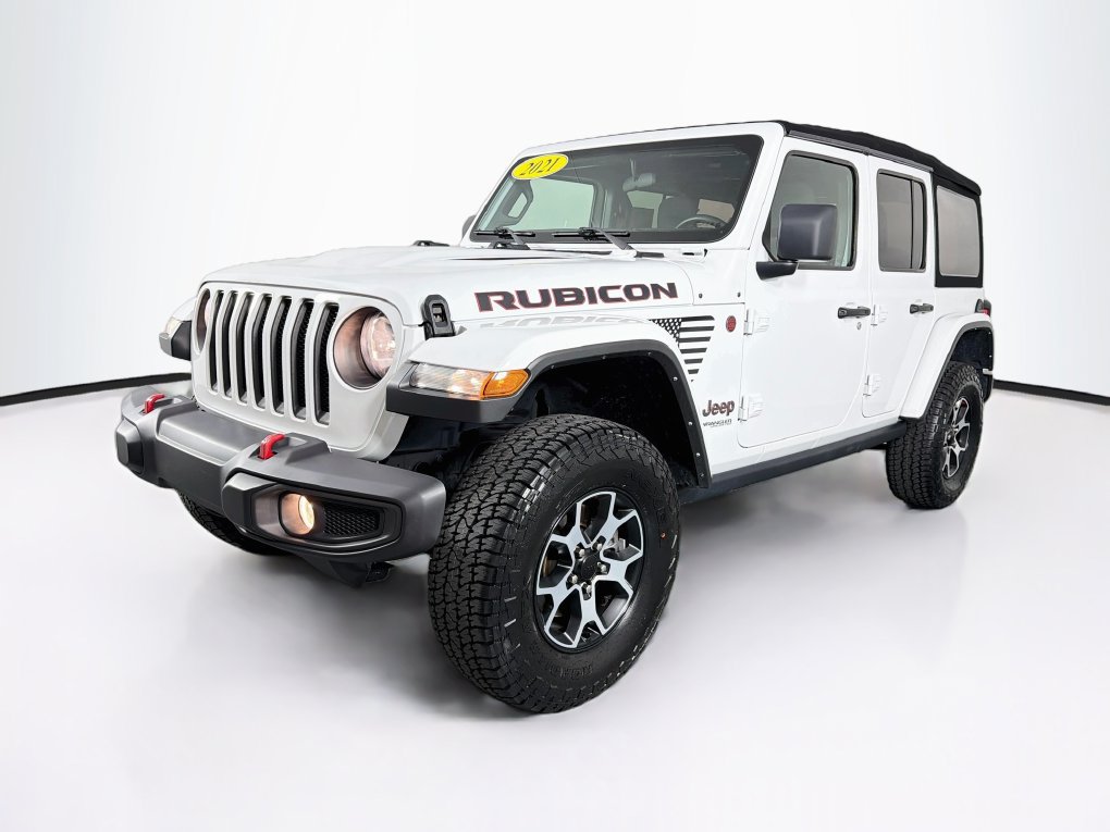 Used 2021 Jeep Wrangler Unlimited Rubicon AWD/4WD image 3