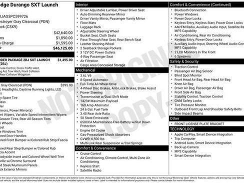 Used 2023 Dodge Durango SXT Launch Edition AWD/4WD image 28