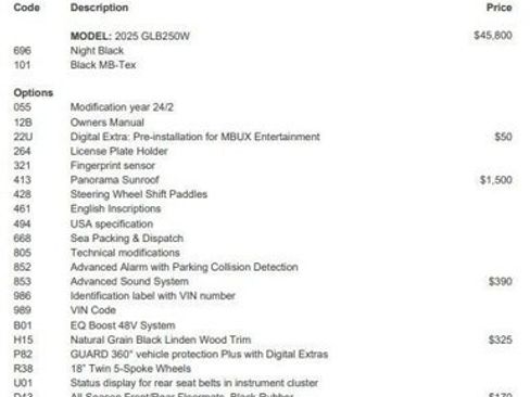 Certified 2025 Mercedes-Benz GLB 250 image 4