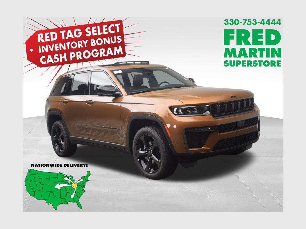 New 2027 Jeep Grand Cherokee Limited w/ Limited Altitude Package AWD/4WD 360° Tour