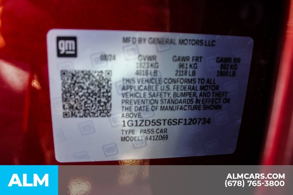 Used 2025 Chevrolet Malibu LT FWD image 39