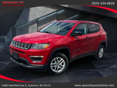 Used 2018 Jeep Compass Sport w/ Cold Weather Group AWD/4WD image 1