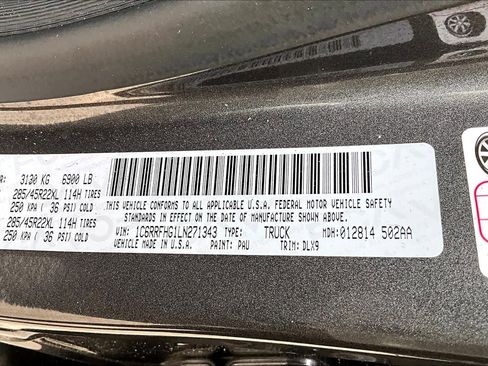 Used 2020 RAM 1500 Limited AWD/4WD image 34
