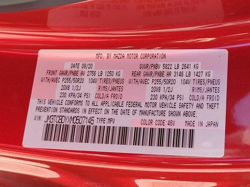 Used 2021 MAZDA CX-9 Grand Touring image 20