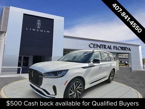 New 2025 Lincoln Aviator Black Label w/ Jet Appearance Package AWD/4WD image 8