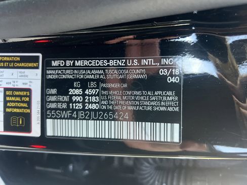 Certified 2018 Mercedes-Benz C 300 Sedan image 37