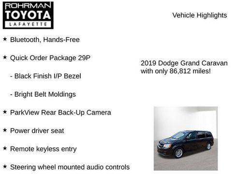 Used 2019 Dodge Grand Caravan SXT FWD image 7