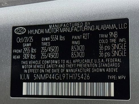 New 2026 Hyundai Santa Fe Limited image 17