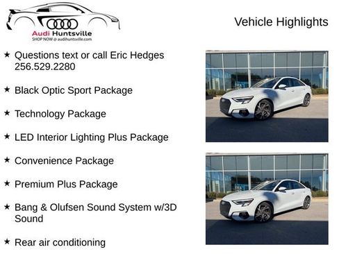 Used 2023 Audi A3 2.0T Premium Plus w/ Premium Plus Package image 6