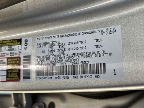 Used 2026 Toyota Tacoma SR5 RWD image 33
