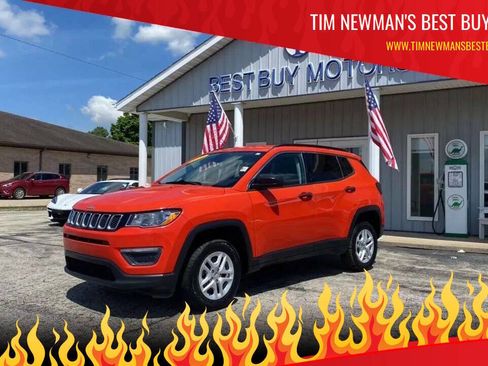 Used 2020 Jeep Compass Sport w/ Cold Weather Group AWD/4WD image 1