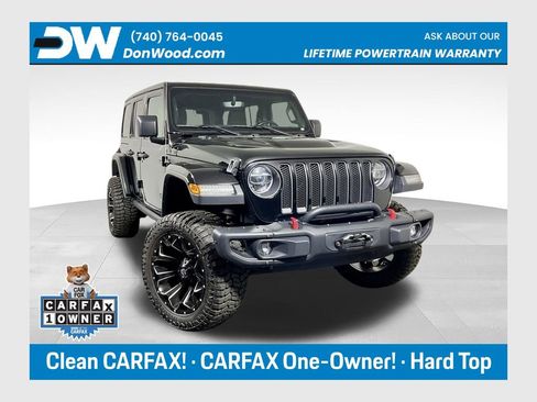 Used 2020 Jeep Wrangler Unlimited Rubicon w/ Uconnect 4C Nav & Sound Group AWD/4WD image 1