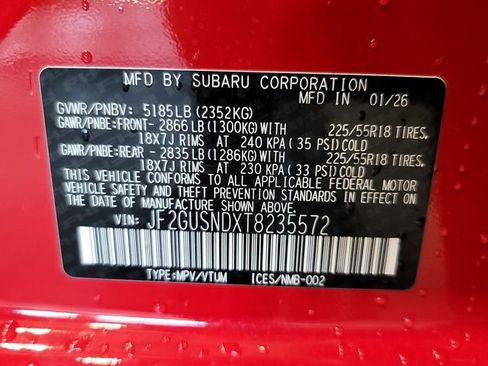 New 2026 Subaru Crosstrek 2.5i Limited AWD/4WD image 31