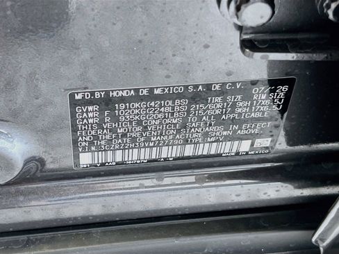 New 2027 Honda HR-V LX image 28