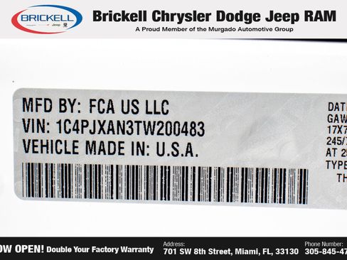 New 2026 Jeep Wrangler Sport AWD/4WD image 30