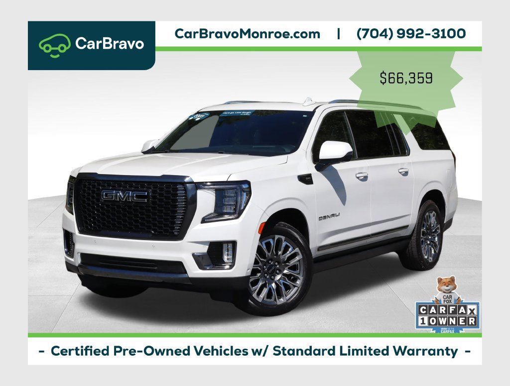 Certified 2023 GMC Yukon XL Denali Ultimate AWD/4WD 360° Tour