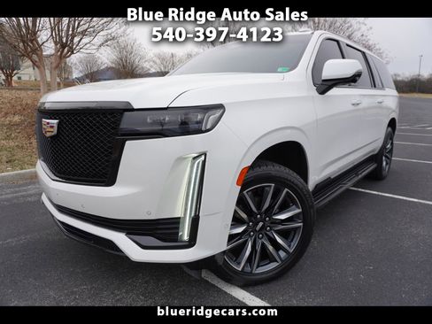 Used 2021 Cadillac Escalade ESV Sport w/ Driver Assist Tech Package image 1