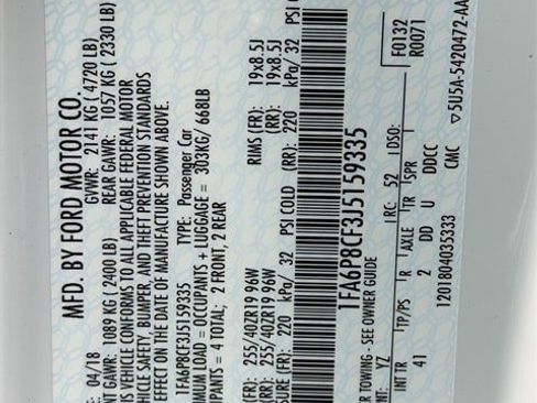 Used 2018 Ford Mustang GT Premium w/ Black Accent Package image 32