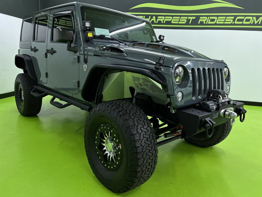 Used 2015 Jeep Wrangler Unlimited Sport w/ Quick Order Package 24S AWD/4WD image 2