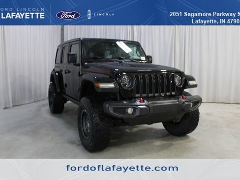 Used 2023 Jeep Wrangler Unlimited Rubicon w/ LED Lighting Group AWD/4WD image 1