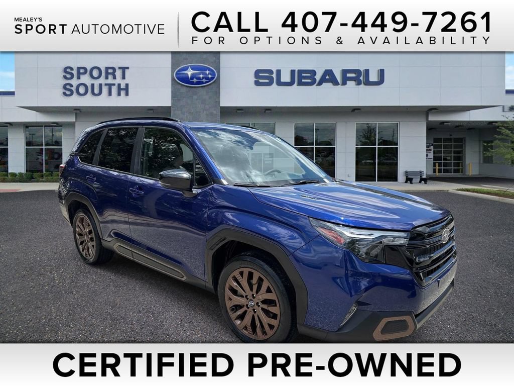 Certified 2025 Subaru Forester Sport AWD/4WD image 1