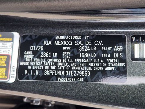New 2026 Kia K4 EX image 36