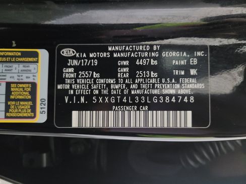 Used 2020 Kia Optima LX FWD image 33
