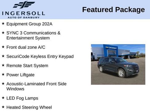 Used 2022 Ford Explorer XLT w/ Equipment Group 202A image 8