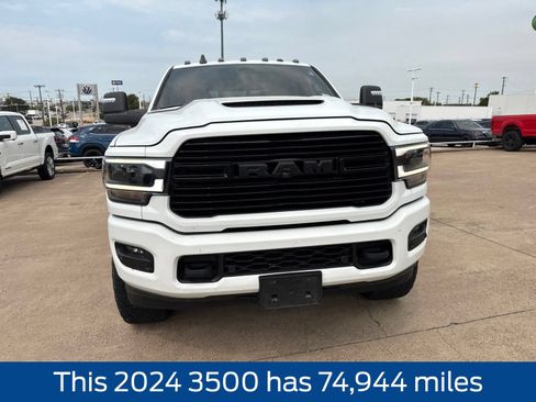 Used 2024 RAM 3500 Laramie w/ Night Edition AWD/4WD image 2