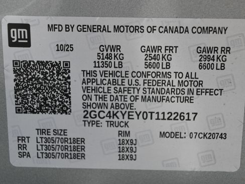 Used 2026 Chevrolet Silverado 2500 ZR2 w/ LPO, Dark Essentials Package image 39