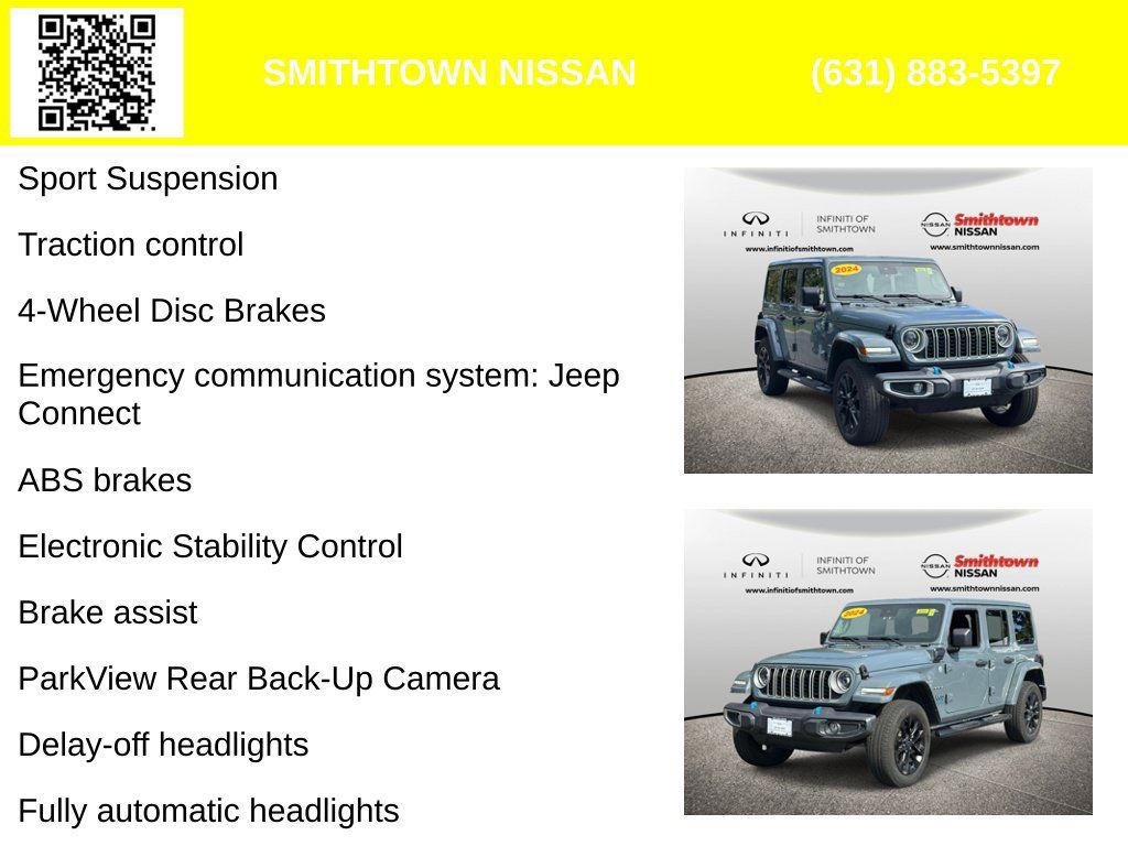 Used 2024 Jeep Wrangler Unlimited Sahara w/ Technology Group AWD/4WD image 6
