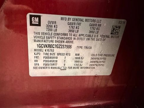 Used 2016 Chevrolet Silverado 1500 LT w/ All Star Edition AWD/4WD image 47