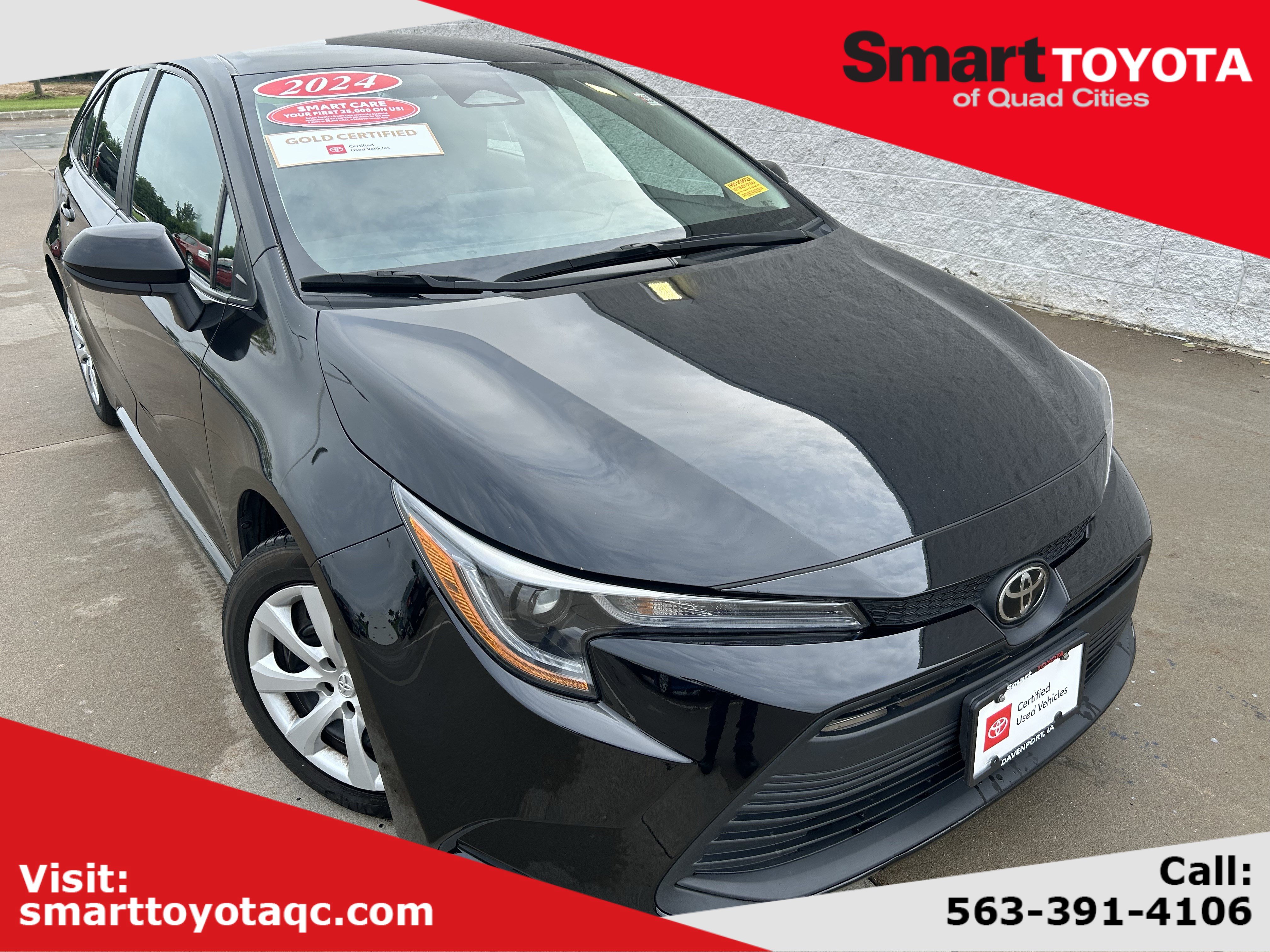 Certified 2024 Toyota Corolla LE FWD image 1