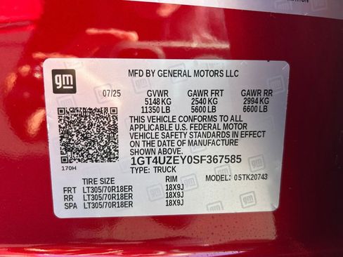 New 2025 GMC Sierra 2500 AT4X w/ AT4X AEV Edition image 34