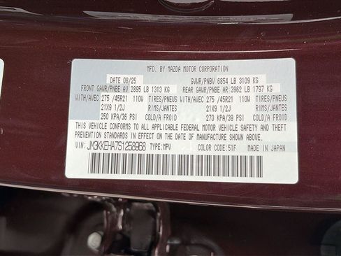 Certified 2025 MAZDA CX-90 Plug-In Hybrid w/ Premium Plus AWD/4WD image 38