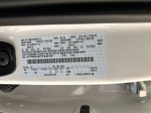 New 2026 Ford F150 Lariat w/ Equipment Group 502A High AWD/4WD image 12